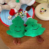 Christmas Tree Plush Bag Charms Keychain