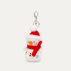 Christmas Tree & Snowman Plush Bag Charms