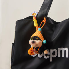 'Bee Puppies' Series Bag Charm Keychain