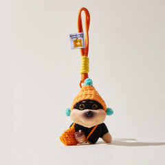 'Bee Puppies' Series Bag Charm Keychain