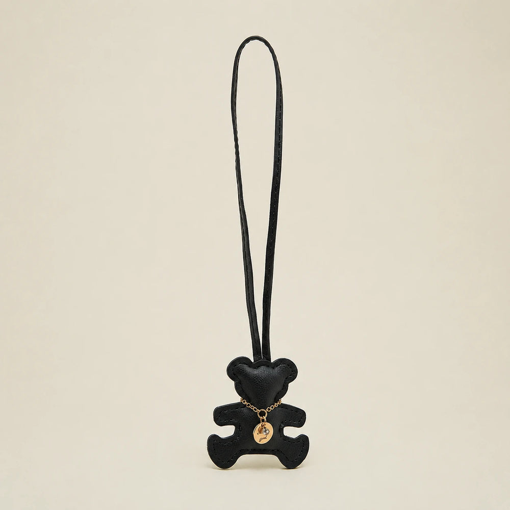 Stylish-Faux-Leather-Bear-Bag-Charm-&-Keychain-1