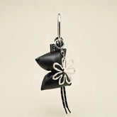 Modern-Puffy-Pouch-&-Abstract-Flower-Bag-Charm-1
