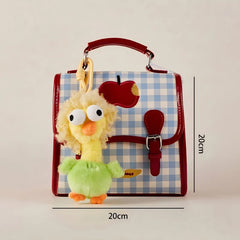 Quirky-Red-Hair-Yellow-Plush-Bag-Charm-6