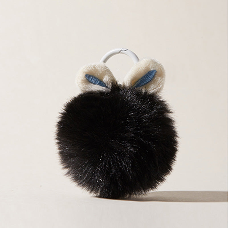 Bunny Ears Plush Bag Charm