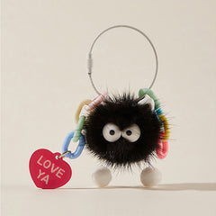 'LOVE YA' Briquette Series Bag Charm Keychian