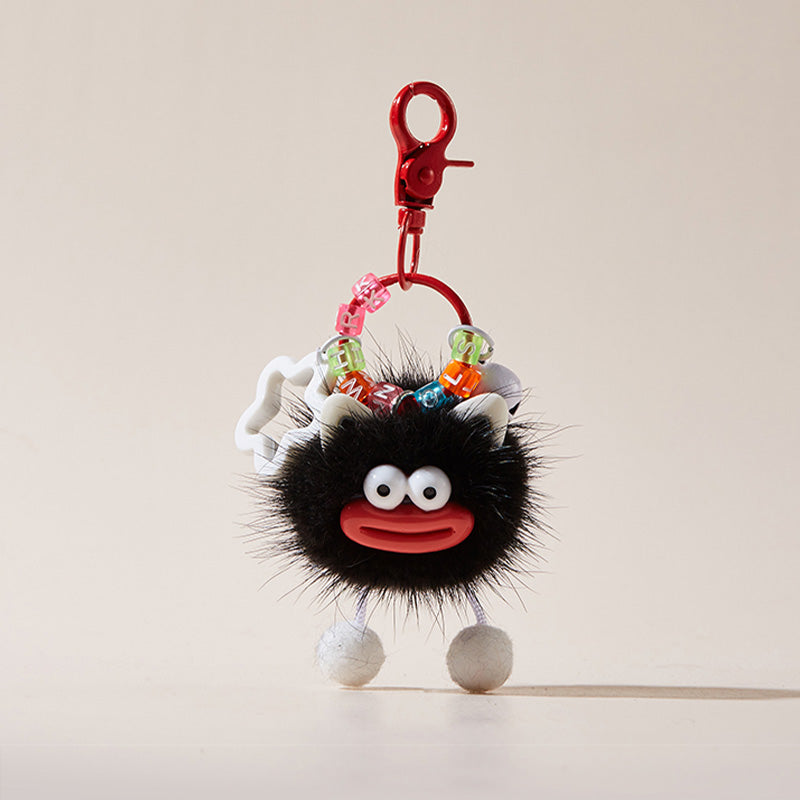 'Sausage Lips' Series Quirky Cute Plush Bag Charm Keychain