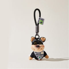 'Bee Puppies' Series Bag Charm Keychain