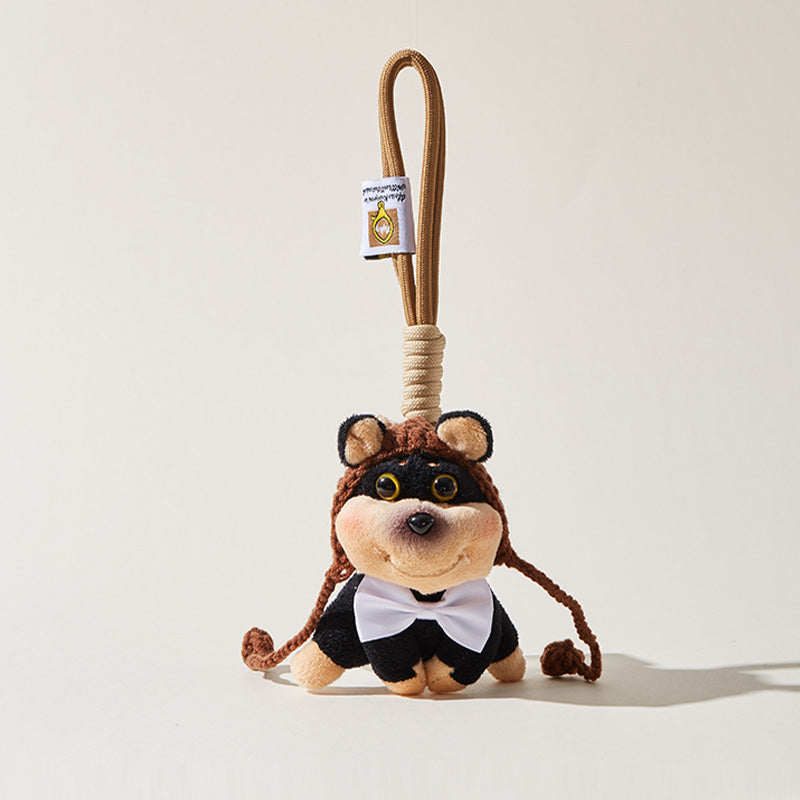 'Bee Puppies' Series Bag Charm Keychain