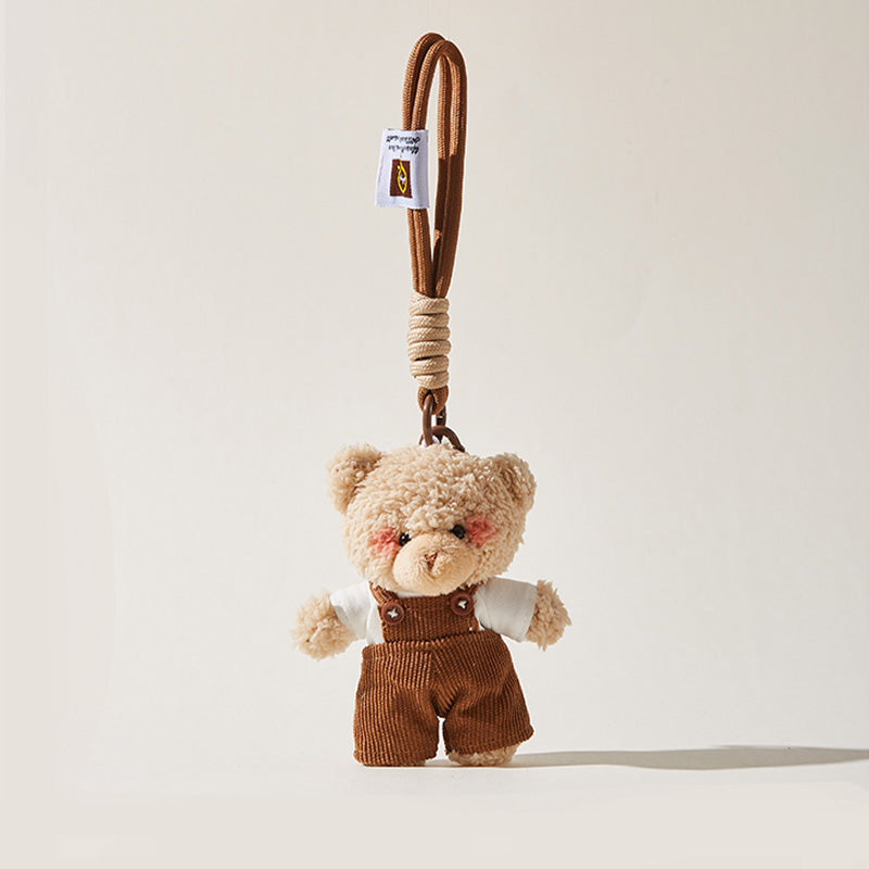 Cute Teddy Bear Plush Bag Charm