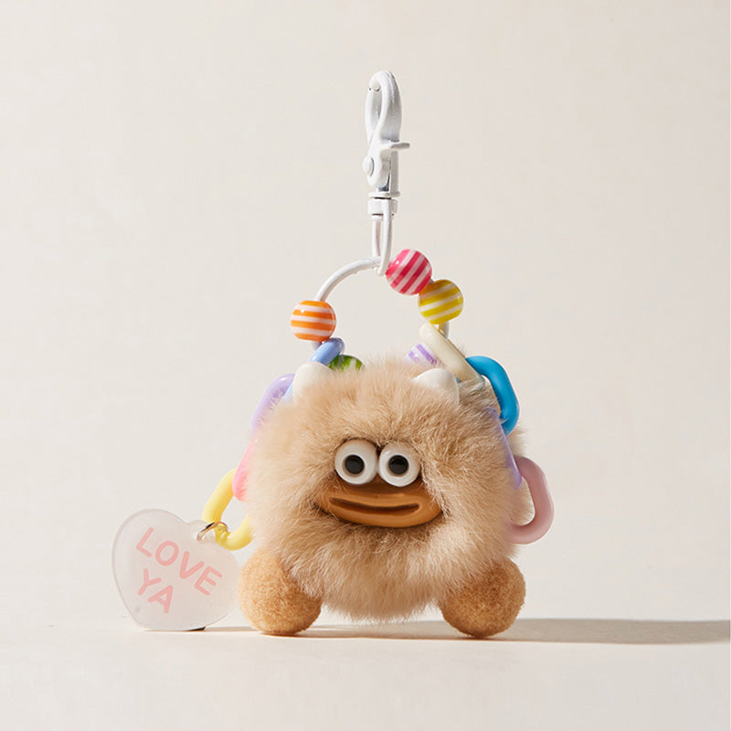 'LOVE YA' Sausage Lips Series Bag Charms Keychain