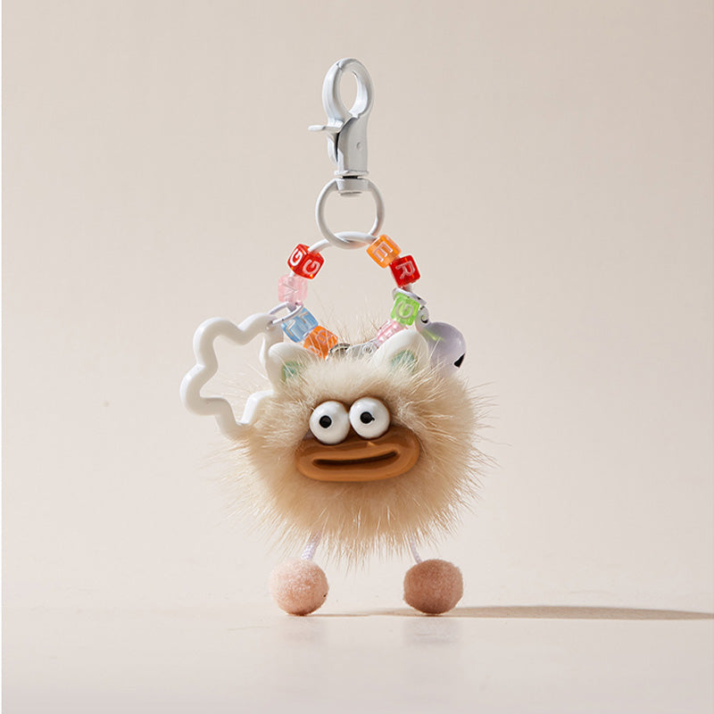 'Sausage Lips' Series Quirky Cute Plush Bag Charm Keychain