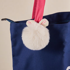 Bunny Ears Plush Bag Charm