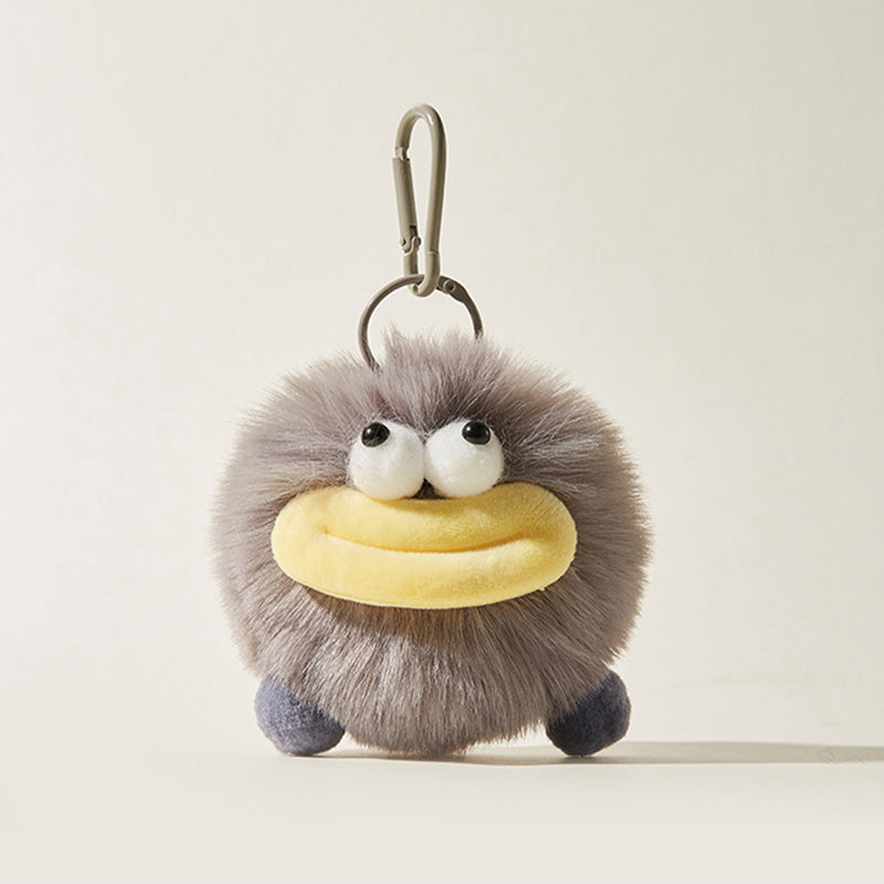 'Sausage Lips' Series Quirky Plush Bag Charm Keychain