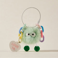 'LOVE YA' Briquette Series Bag Charm Keychian