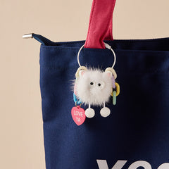 'LOVE YA' Briquette Series Bag Charm Keychian