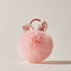 Bunny Ears Plush Bag Charm