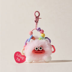 'LOVE YA' Sausage Lips Series Bag Charms Keychain