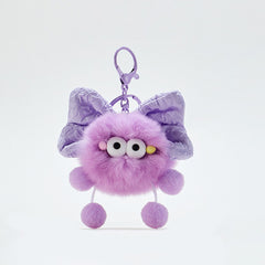 Cute Bow Tie Plush Bag Charms