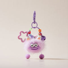 'Sausage Lips' Series Quirky Cute Plush Bag Charm Keychain