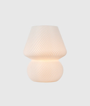 3D Printed Mushroom Stripe Decor Lamp