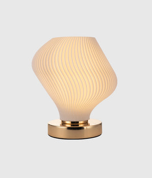 ShiningShiny 3D Printing Creamy Elegant LED Lamp