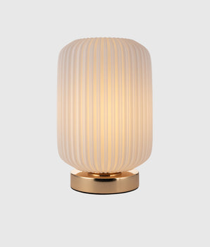 ShiningShiny 3D Printing Creamy Simple Style LED Lamp
