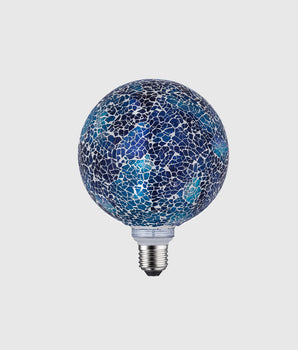 ShiningShiny Mosaic Series Blue LED E27 Bulb