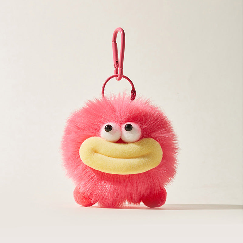 'Sausage Lips' Series Quirky Plush Bag Charm Keychain