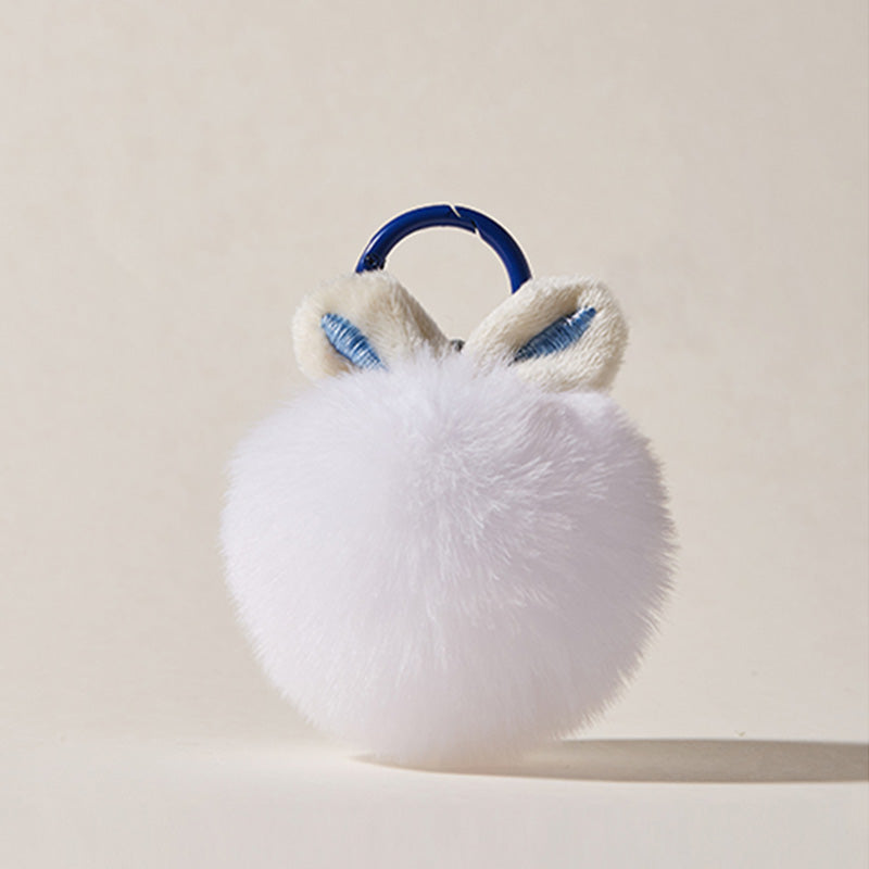 Bunny Ears Plush Bag Charm