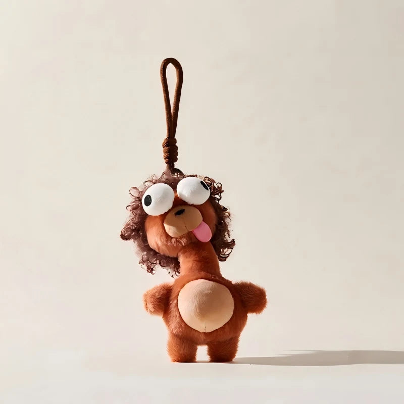 Quirky-Red-Hair-Yellow-Plush-Bag-Charm-4