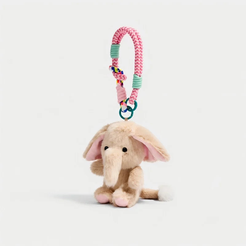 Adorable-Plush-Baby-Elephant-Bag-Charm-Keychain-1