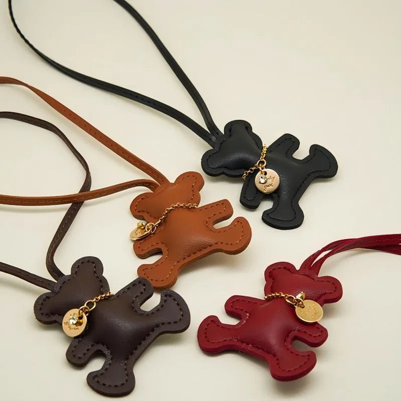 Stylish-Faux-Leather-Bear-Bag-Charm-&-Keychain-5