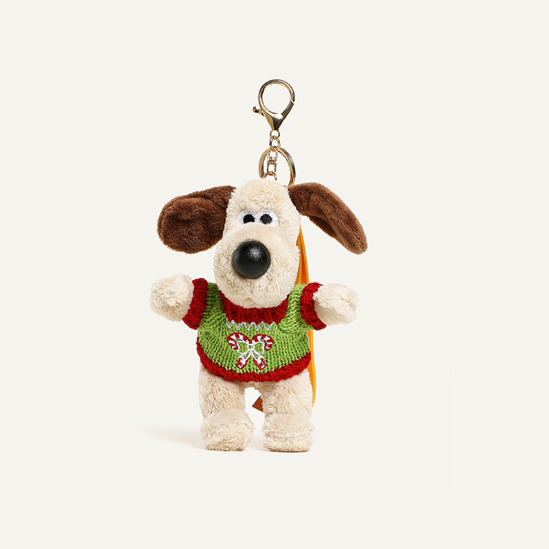 Christmas Dog Plush Bag Charms