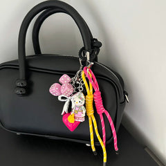 Colorful Hello Kitty Bag Charms Eye-Catching Bag Accessory