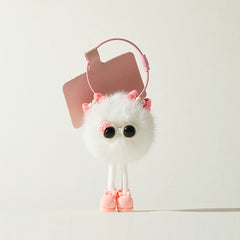 Fun Sunglasses & Long Leg Bag Charms Keychain